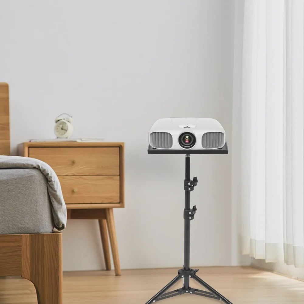 Verstelbare Projector & Laptop Statief Stand (58-160cm) - Draagbaar en Multifunctioneel
