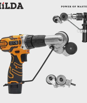 Elektrische Boormachine Plaatknipper - Voor Roestvrij Staal, Aluminium en Meer