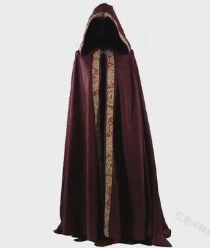 Middeleeuwse Kapmantel met Capuchon - Vintage Gothic Stijl voor Heren en Dames