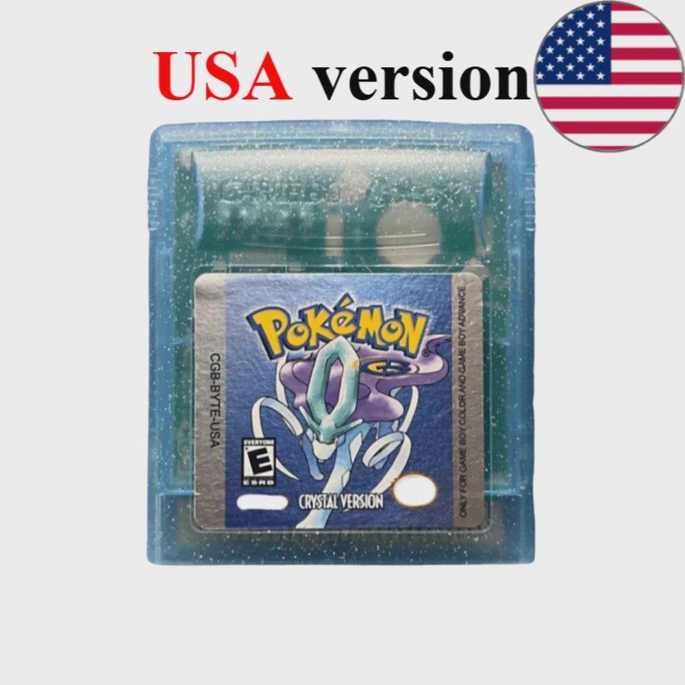 Pokemon Game Boy Color Cartridge - USA Versie (Diverse Stijlen)