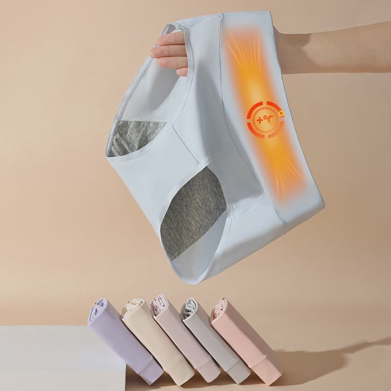 Hoge Taille Dames Slips voor Menstruatie - Lekvrij & Ademend Katoen