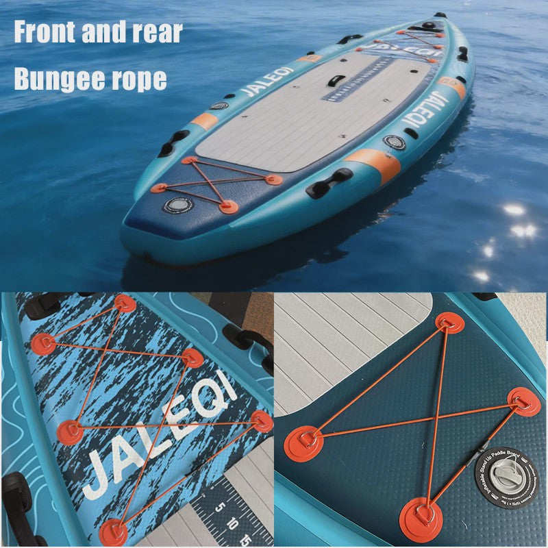 SEA BEAST 335CM Opblaasbare Vis Kajak - Complete Set met Stoel