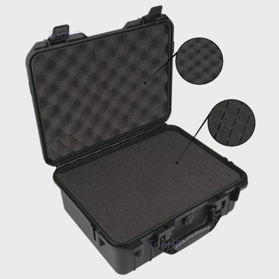 Harde Gereedschapskoffer met Schuim - Robuuste Opbergbox voor Gereedschap en Hardware