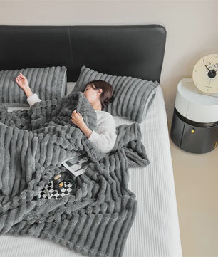 Luxe Pluche Plaid - Extra Dik & Warm - Comfortabel voor Bank & Bed
