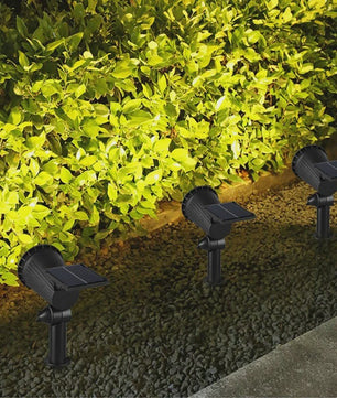 Verstelbare Solar Spotlight 9 LED - Waterdicht IP65 - Tuin, Pad & Muurverlichting