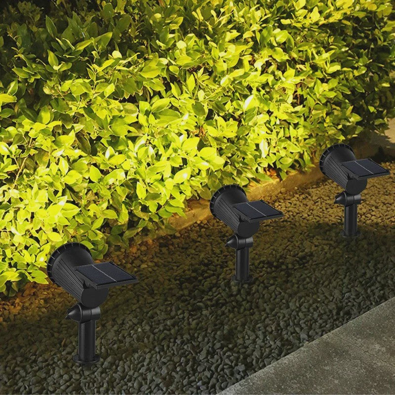 Verstelbare Solar Spotlight 9 LED - Waterdicht IP65 - Tuin, Pad & Muurverlichting
