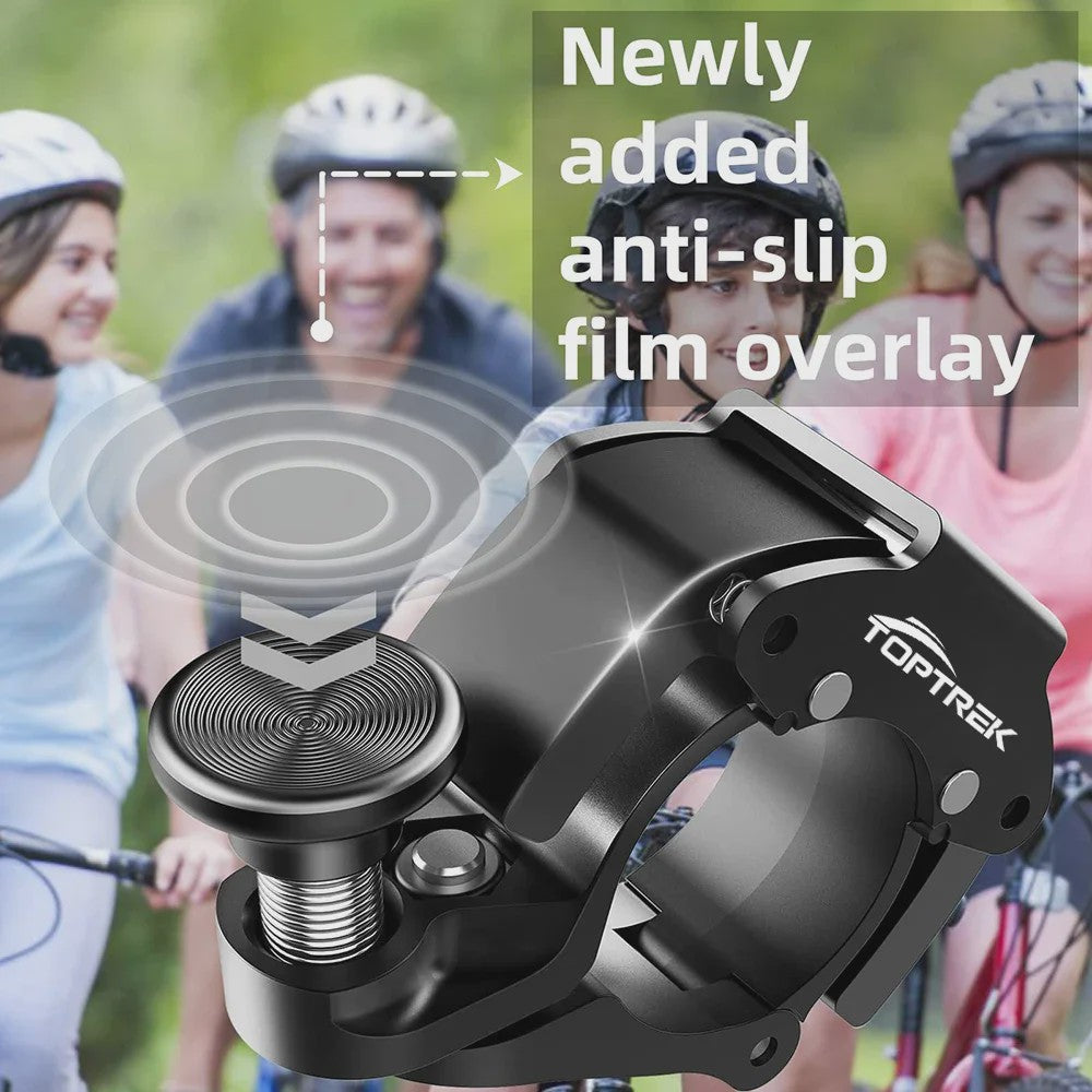 Toptrek Aluminium Fietsbel - Luid Geluid (90-100dB) voor MTB & Stadsfiets