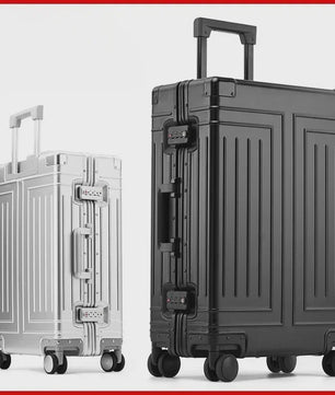 Luxe Aluminium Trolley Koffer - Hoge Capaciteit & Universele Wielen