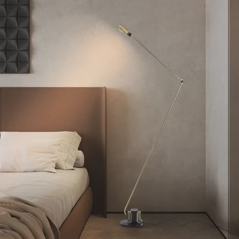 Moderne Metalen Vloerlamp met LED - Stijlvolle Verlichting voor Woonkamer, Hotel & Meer