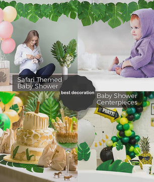 Kunstmatige Tropische Palmbladeren - Decoratie voor Feesten, Bruiloften & Huis