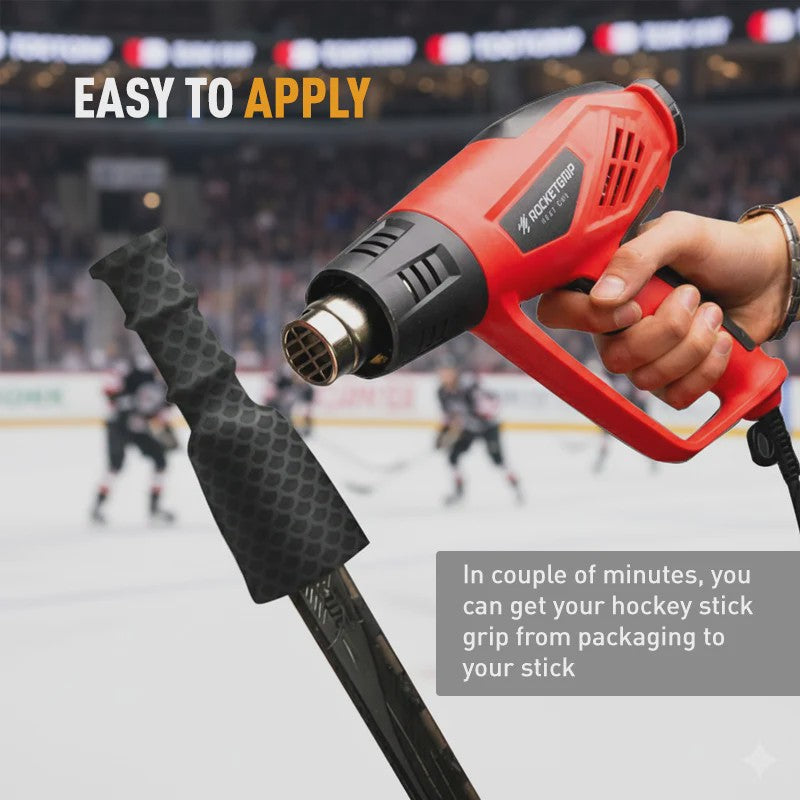 Hittekrimpbare Grip voor Hockey Sticks - Antislip & Duurzaam