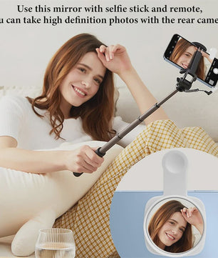 Universele Selfie Spiegel Clip Kit voor Smartphone Camera - Perfect voor Vlogs & Foto's