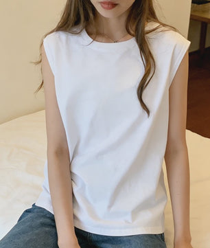 Zomer Tanktop Dames - Mouwloos Basic Vest T-shirt