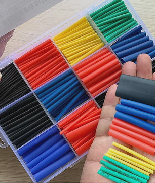 Professionele Krimpkous Set: Hittebestendige Isolatiebuizen voor Kabelbescherming
