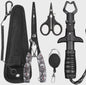 Multifunctionele Visset: RVS Pliers, Lijnknipper & Fish Grip - Zoutwaterbestendig