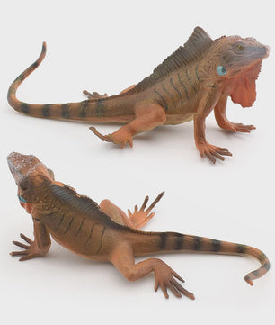 Realistische Reptielen Speelgoedset: Kameleon, Leguaan, Baardagaam & Meer