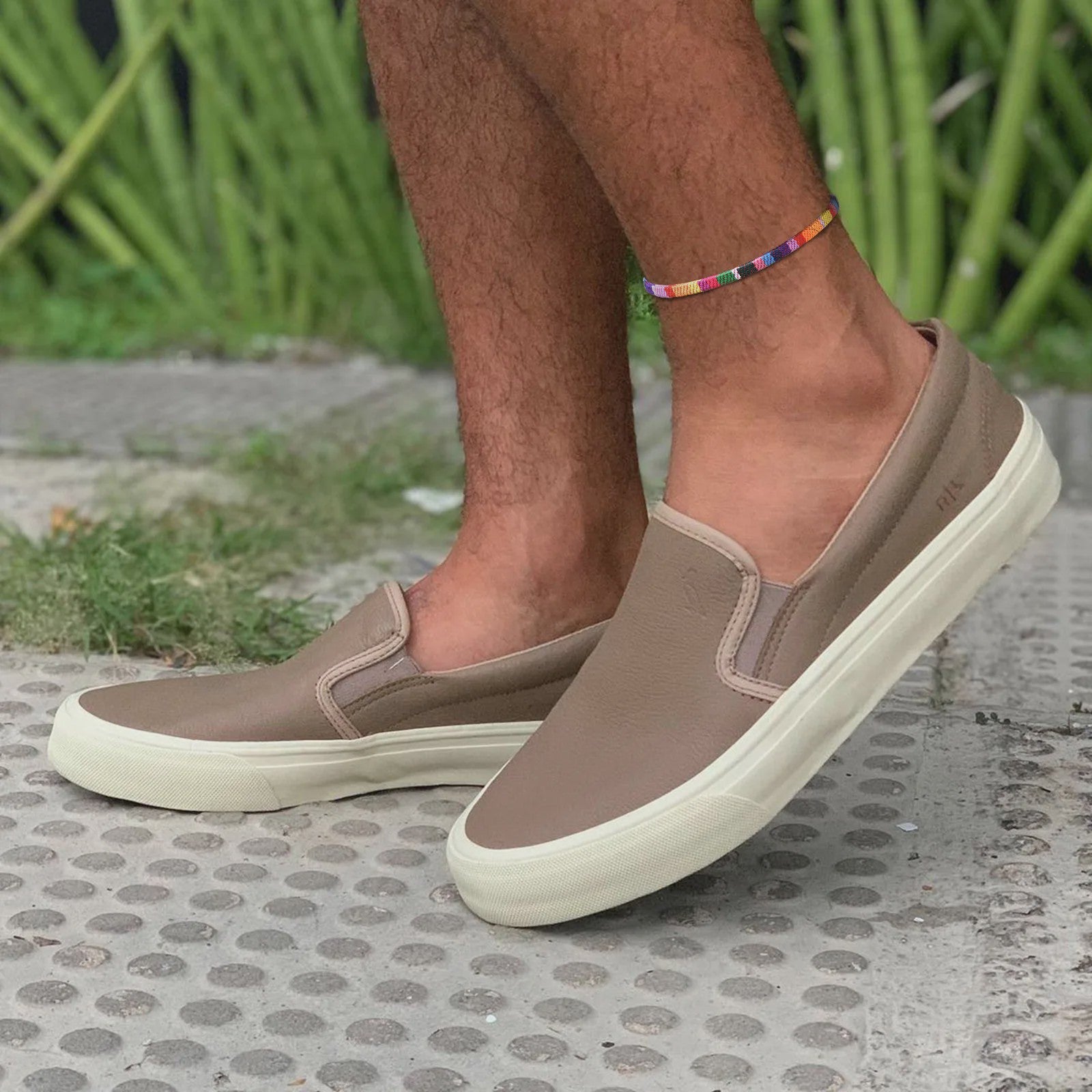 Bohemian Anklet Touw Enkelbandje - Handgemaakt, Verstelbaar, Strand & Vakantie