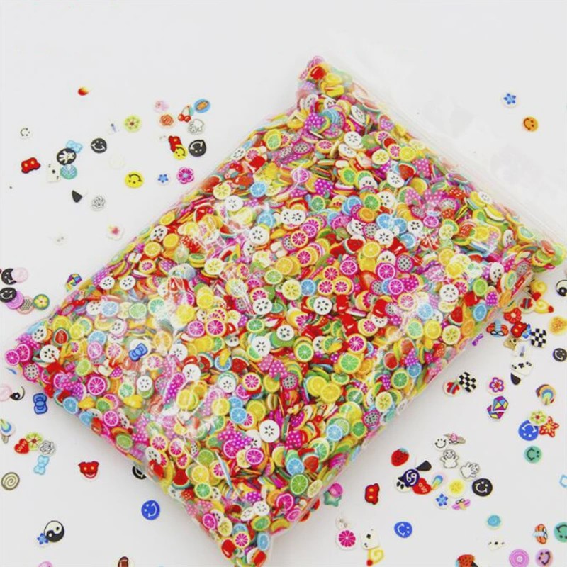 1000x Polymeer Klei Fruit Schijfjes - DIY Sieraden, Epoxy & Telefoon Decoratie