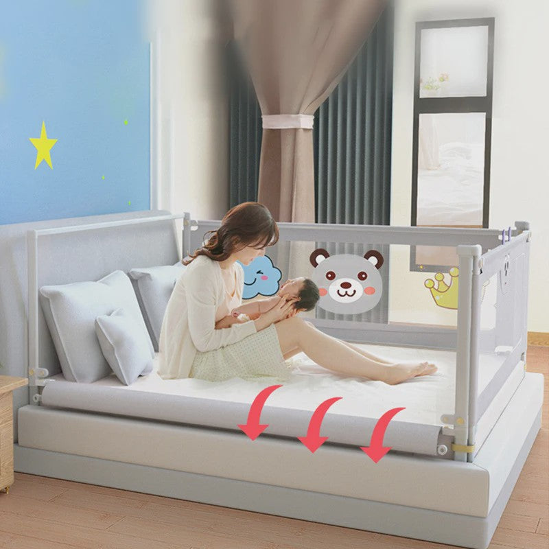 IMBABY Bedhek Verstelbaar & Wasbaar - Veilige Baby Bedhekjes voor Kinderen