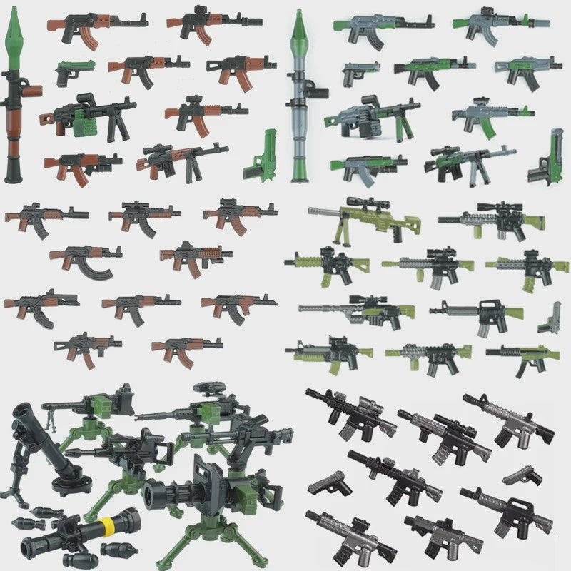 Bouwstenen Militaire Special Forces Commando Figuren met Wapens