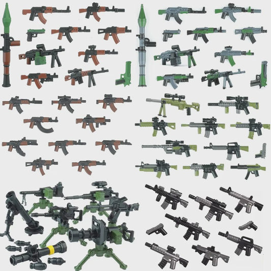 Bouwstenen Militaire Special Forces Commando Figuren met Wapens