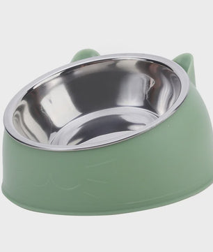 Verhoogde Voerbak RVS voor Katten & Honden - Ergonomisch en Stijlvol