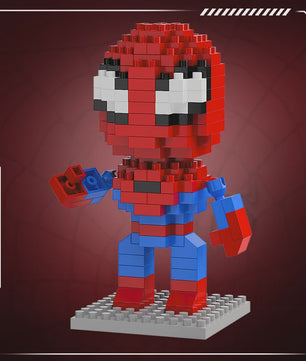Marvel Superheld Bouwstenen Set: Deadpool, Spider-Man, Iron Man & meer - Leuk Cadeau voor Kinderen