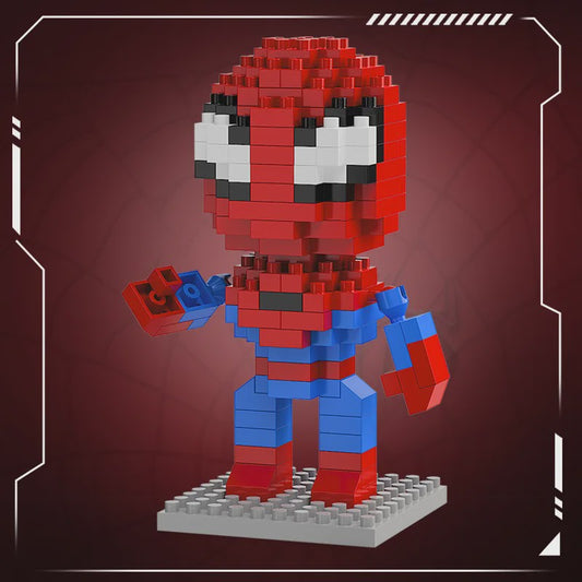 Marvel Superheld Bouwstenen Set: Deadpool, Spider-Man, Iron Man & meer - Leuk Cadeau voor Kinderen