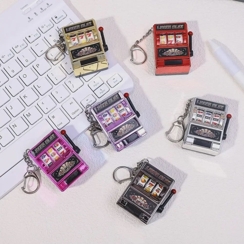 Mini Gokautomaat Sleutelhanger - Speelgoed Jackpot Gadget