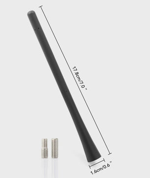 Universele Auto Antenne - AM/FM Radio Mast Whip met M5/M6 Schroefdraad