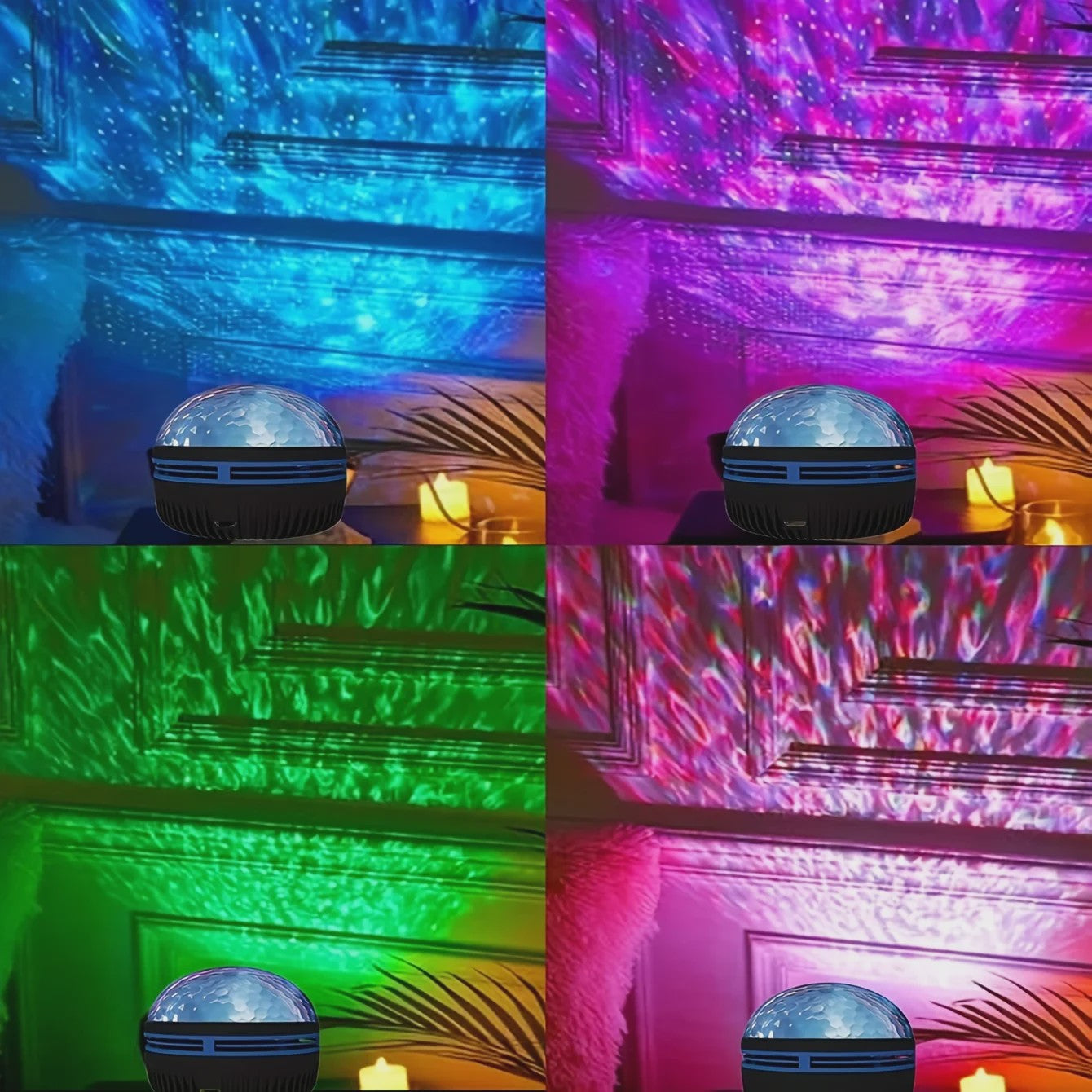Sterrenhemel Projector met Oceaan Golven - Sfeervolle Nachtlamp voor Slaapkamer & Decoratie