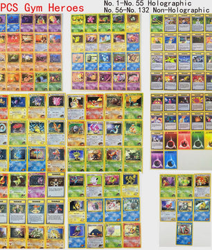 Verzamelkaarten: Base, Jungle, Fossil, Neo, Gym - Complete Collectie