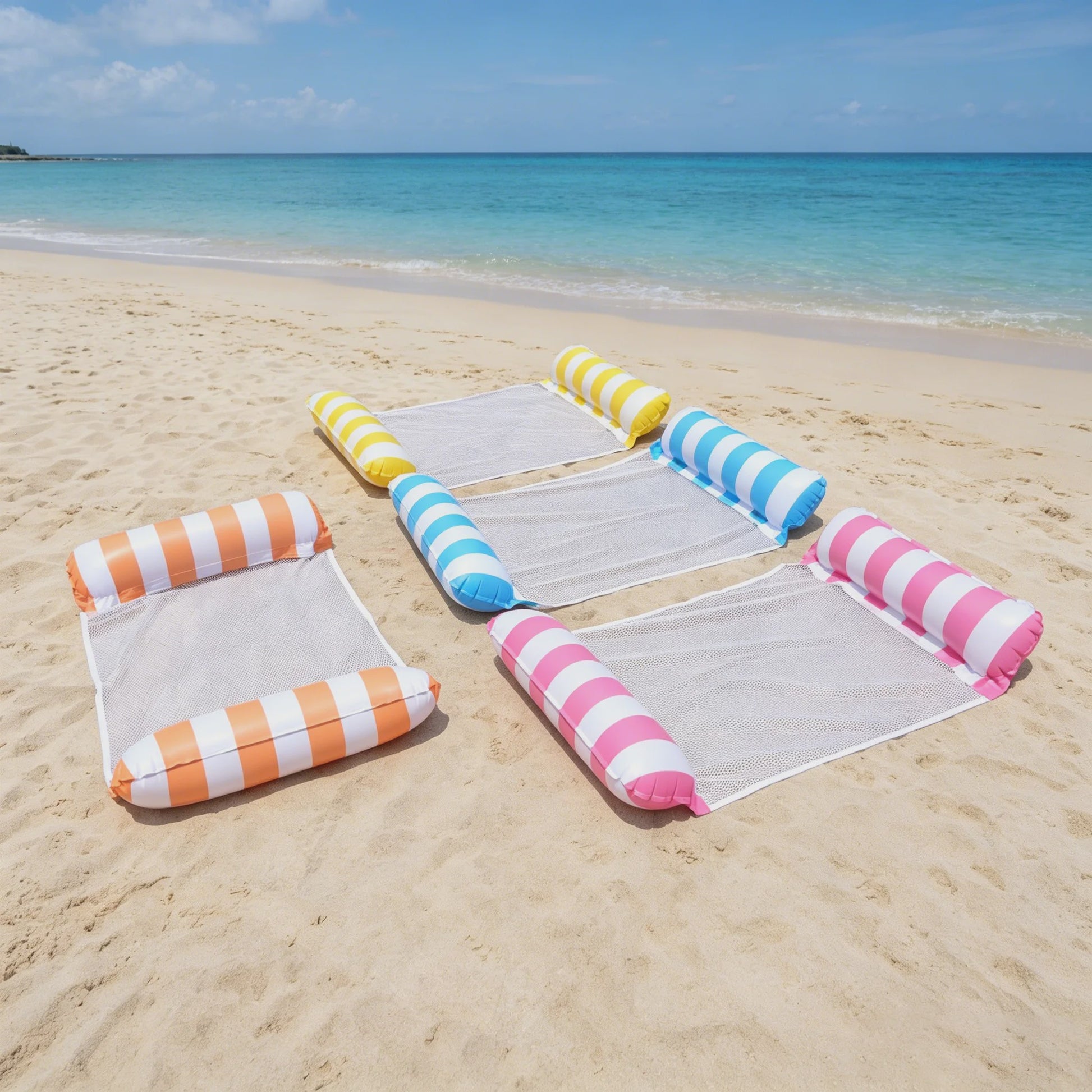 Opblaasbare Waterhangmat 4-in-1: Lounger, Zadel, Stoel & Drifter