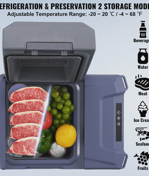 Draagbare Koelkast 8L-75L: Auto, Camping & Outdoor - Temperatuur Instelbaar