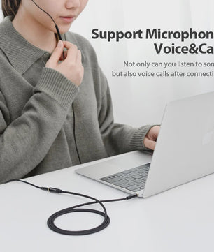 Vention 3.5mm AUX Verlengsnoer - Stereo Audio Kabel voor Auto, Laptop, PC, TV