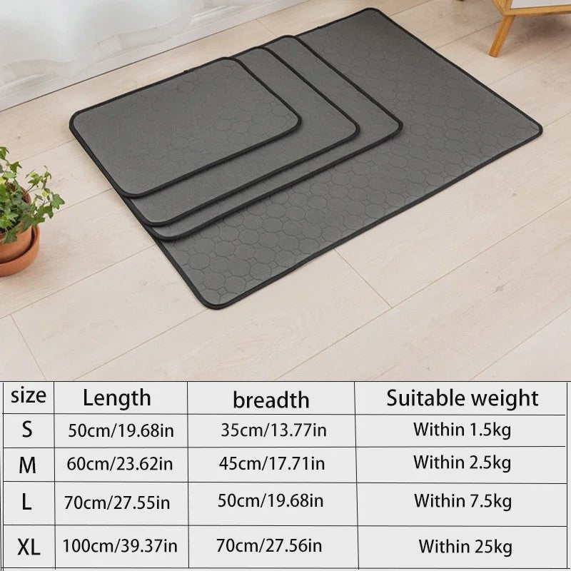 Herbruikbare Waterdichte Hondentoiletmat - Wasbaar & Antislip voor Puppy's en Oudere Honden