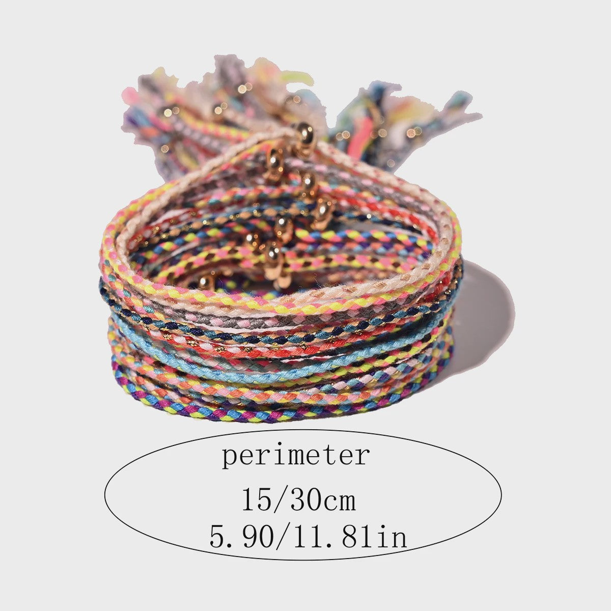 Bohemian Vriendschapsarmbandjes Set (15 Stuks) - Zomerse Beach Style met Tassels