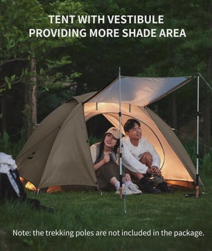 Naturehike Cloud River 2-3 Persoons Tent: Lichtgewicht, Waterdicht & UV-beschermend Kampeeravontuur