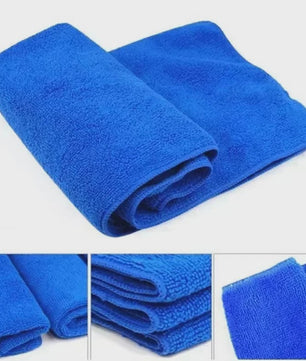 Set van 100 Microvezeldoeken - Pluisvrij, Super Absorberend & Krasvrij - Ideaal voor Auto en Huis