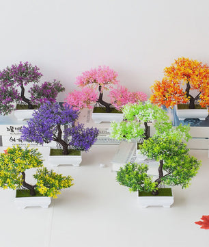 Kunst Bonsai Boom Potplant - Decoratieve Kunstplant voor Huis, Kantoor & Tuin