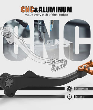 CNC Rempedaal Lever voor KTM 690 Enduro R/SMC R, Husqvarna 701 & GasGas 700