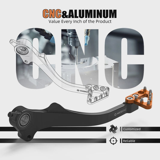 CNC Rempedaal Lever voor KTM 690 Enduro R/SMC R, Husqvarna 701 & GasGas 700