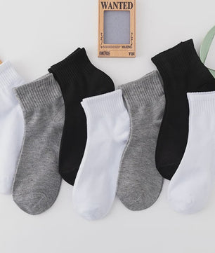 5 Paar Heren Sokken - Comfortabel, Ademend & Veelzijdig voor Zakelijk, Casual en Sport