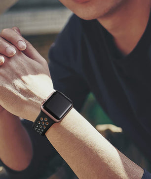 Ademende Sportband voor Apple Watch (38-49mm) - Comfortabele Vervangingsband