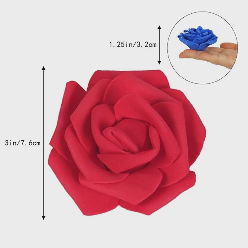 Kunstbloemen Rozen van Foam (10/20/50 Stuks) - Decoratie voor Huis, Bruiloft & Feest