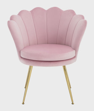 Luxe Velours Fauteuil met Metalen Poten - Comfortabele Relaxstoel voor de Woonkamer
