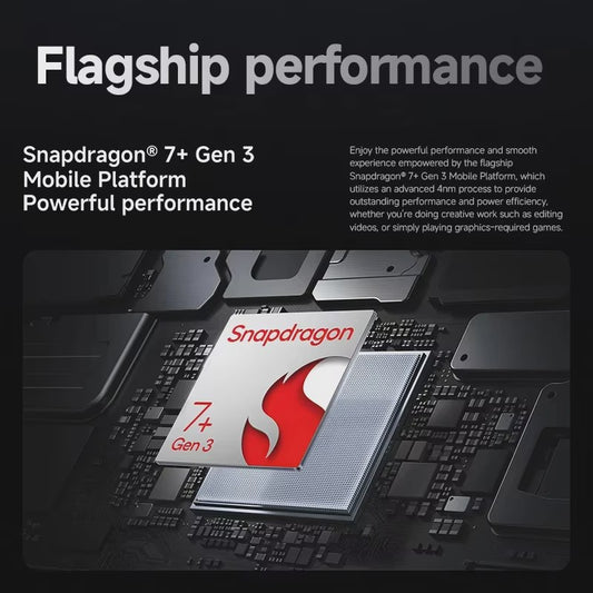 Xiaomi Pad 7 Tablet: Snapdragon 7+ Gen 3, 11.2" 3.2K 144Hz Display, 8850mAh Batterij