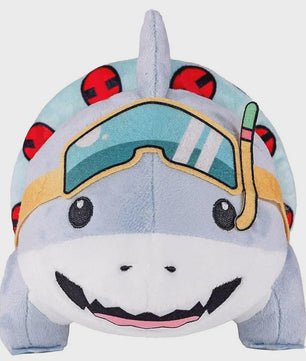 Jeff de Land Shark Pluche Knuffel - Zacht Anime Speelgoed voor Kinderen & Decoratie