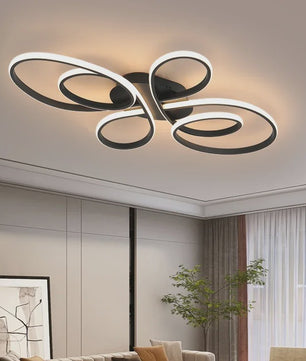 Moderne LED Plafondlamp met Afstandsbediening - Dimbare Plafondverlichting voor Woonkamer