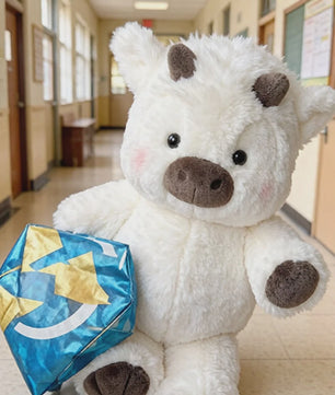 Schattige Highland Koe Pluche Knuffel - Zacht & Knuffelbaar Cadeau